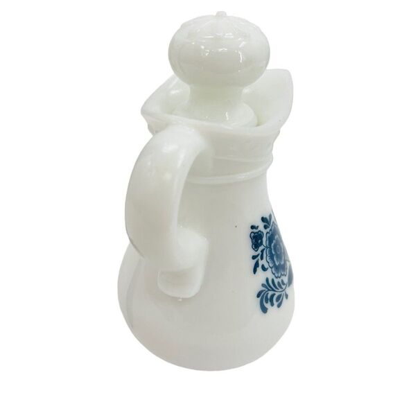 Vintage Avon Delft Blue Floral Pitcher, Bowl & Cup Skin So Soft with Boxes - Picture 5 of 16